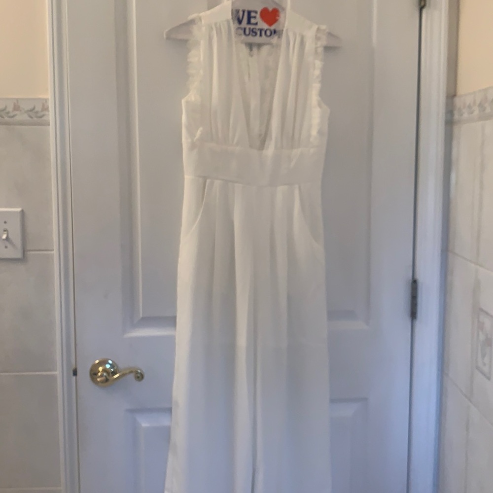 Francesca’s White Lace Jumper